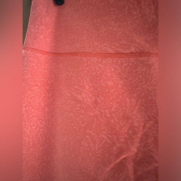 Lululemon wunder train high-rise tight 25” size 20 color  crunch warm coral - Picture 8 of 9
